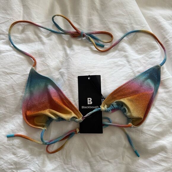 NWT Blackbough Martini Triangle Top in Sunset Shimmer Size Medium - Picture 5 of 6